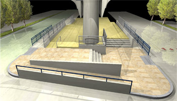 Rampas Metro Rojas Magallanes