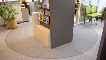 punto de informacion, edificio corporativo ENAP